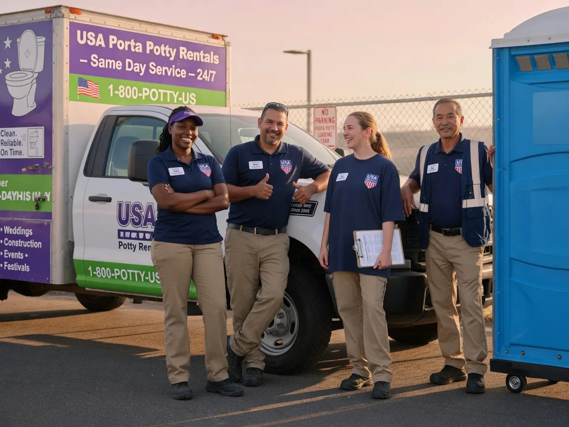 Porta Potty Rental company in Genoa, IL