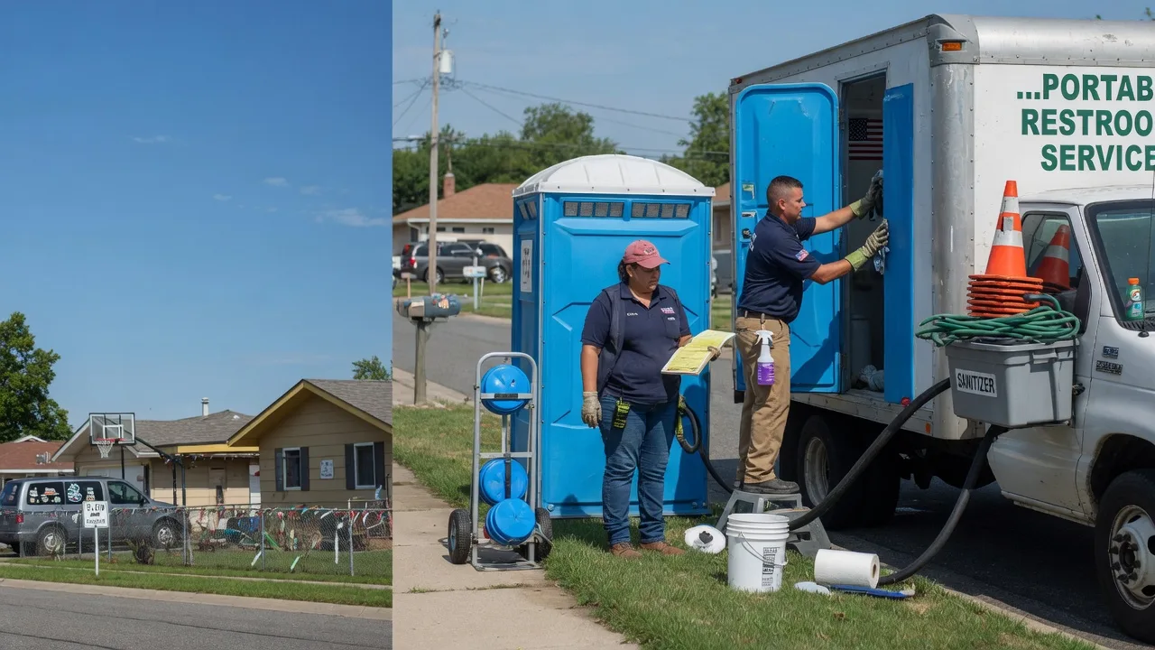Portable Toilet Rental in Genoa, IL near me